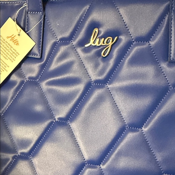Lug Paddock Sapphire Blue NWT Tote - Picture 3 of 12